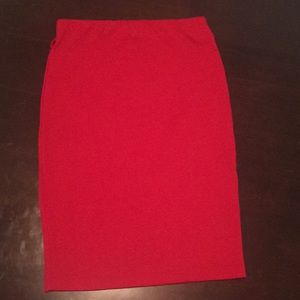 🔥Red Skirt